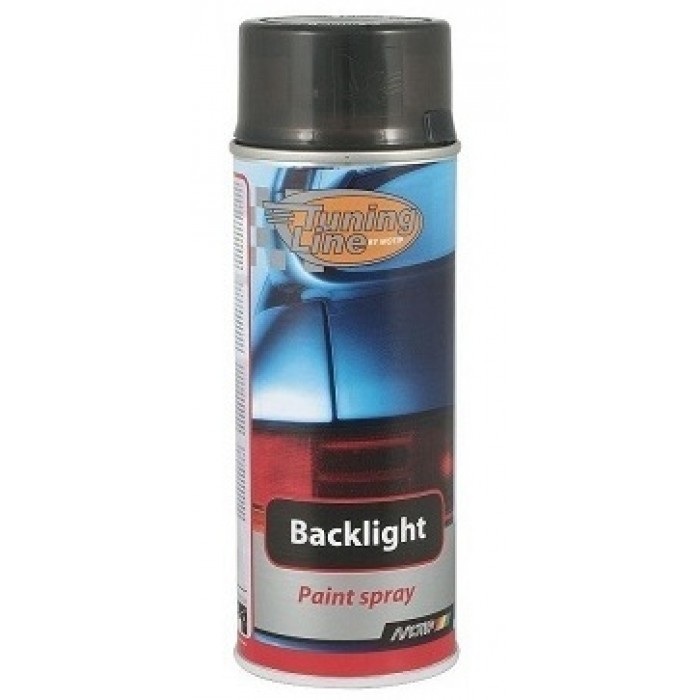 Motip 372698/0260 Лак для тонировки фар и фонарей чёрный, спрей 400мл.